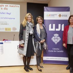 Foto Rectora, alcaldessa i M Vallet